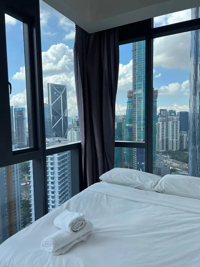 公寓 Star Residance At Klcc - Two Bedrooms With Twin Towers View 吉隆坡