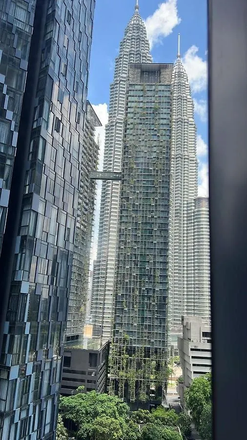 公寓 Star Residance At Klcc - Two Bedrooms With Twin Towers View 吉隆坡