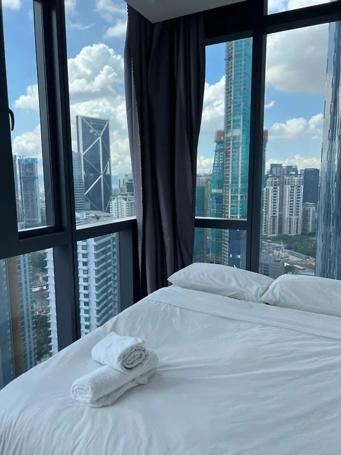 Star Residance At Klcc - Two Bedrooms With Twin Towers View Kuala Lumpur Daire